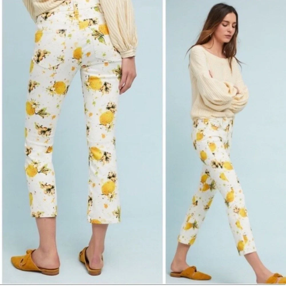 Anthropologie Pilcro Lemon Grove Pants - Picture 3 of 14